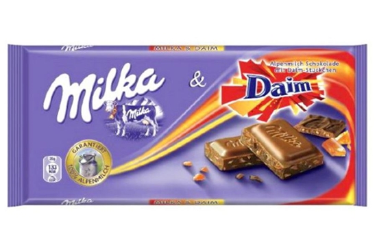 Picture of MILKA CHOCLATE 100GR